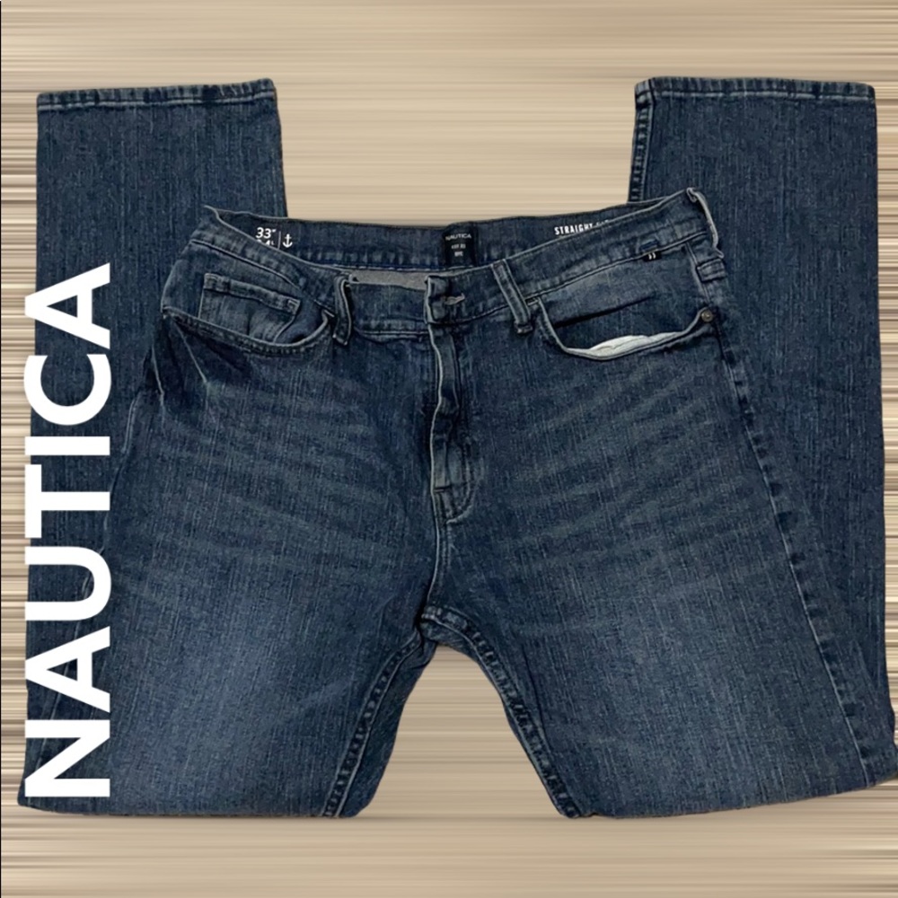 Nautica Mid to High Rise 33x34 Denim Jeans